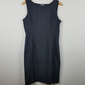 Calvin Klein Sheath Dress Gray (size 8)
